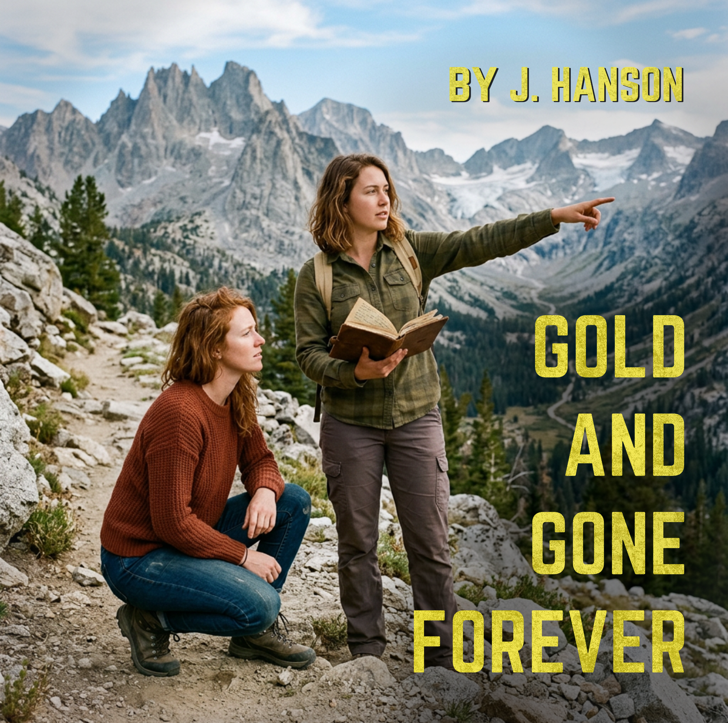 Two women in the Sierra Nevada